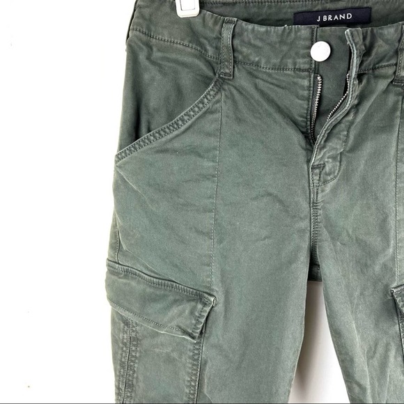 J Brand Houlihan Mid-Rise Skinny Cargo Pants -Distressed Caledon - Picture 8 of 10